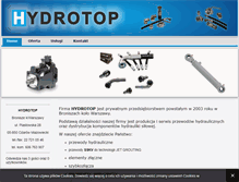 Tablet Screenshot of hydrotop.eu